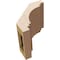 Ekena Millwork 5-inch W x 6-inch D x 6-inch H Pescadero Rough Cedar Woodgrain TimberThane Knee Brace, Primed BRCUR05X06X06PECRCPR - alternate 5